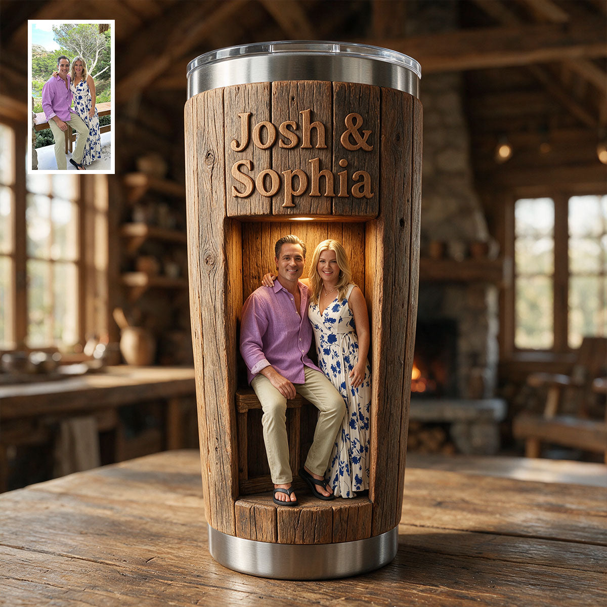 Personalized LGBTQ+ Couple Tumbler 'You & Me We Got This' Custom Anniversary Pride Gift for Partners