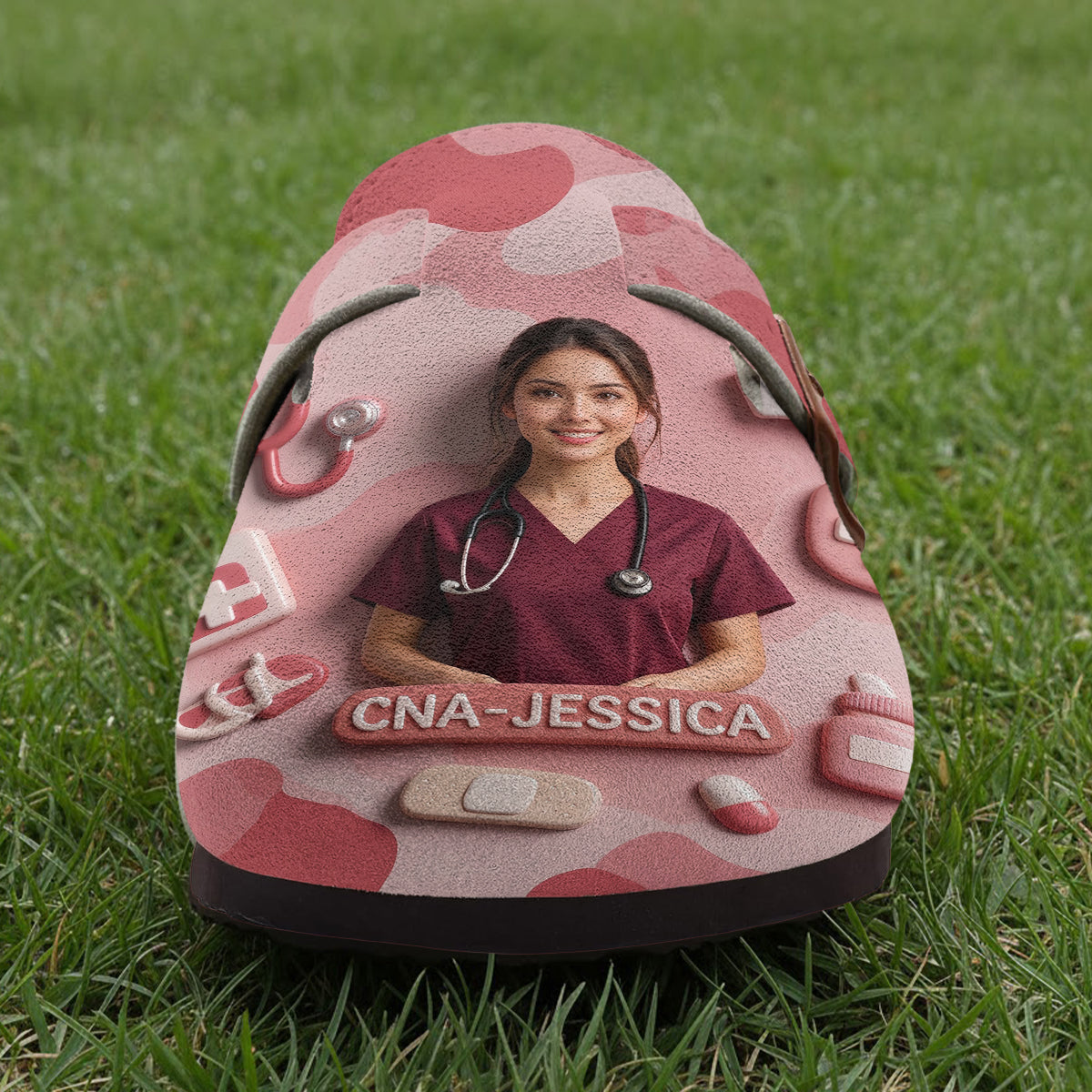 Personalized Nurse Clogs with Arch Support 3D Medical Appreciation Gift for CNA Healthcare Workers