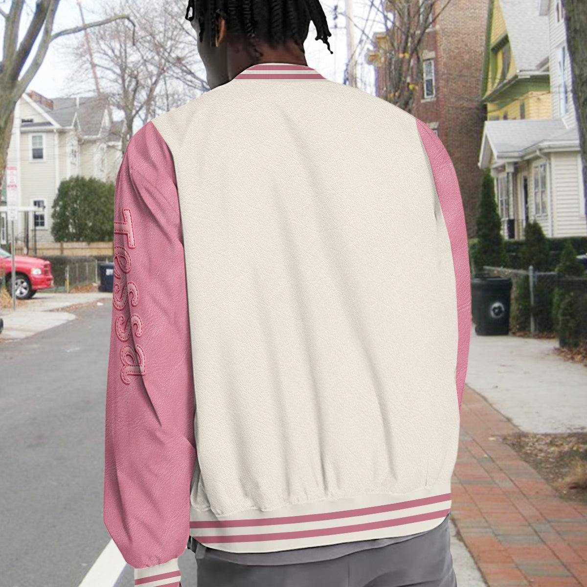 Personalized Nurse Varsity Jacket Cute Embroidered RN Design Perfect Appreciation Gift For Healthcare Nursing Staff