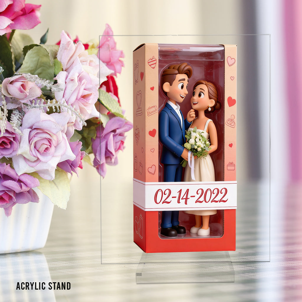 Personalized Latina Couple Custom Shaped Acrylic Plaque - Romantic I Love You Anniversary Gift For Couple Home Desk Decor Keepsake