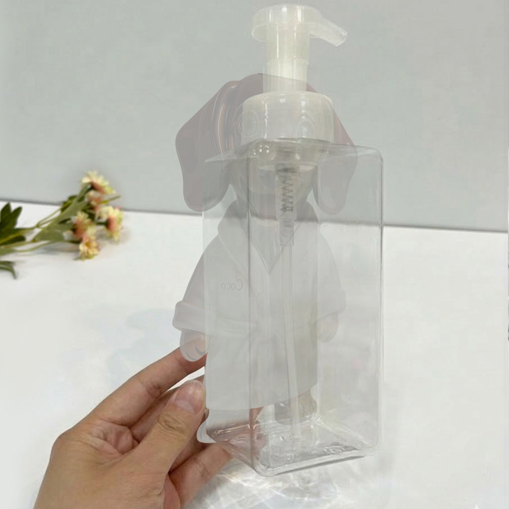 Personalized Yellow Labrador Retriever Soap Dispenser, Pet Lover Home Gift
