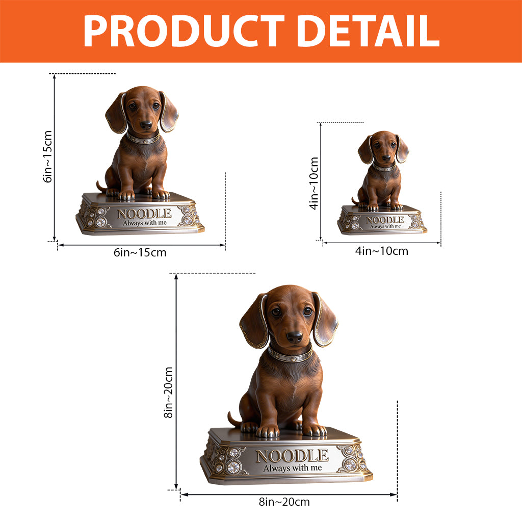 Personalized Angel Dalmatian Puppy Shaped Acrylic Plaque Pet Memorial Gift