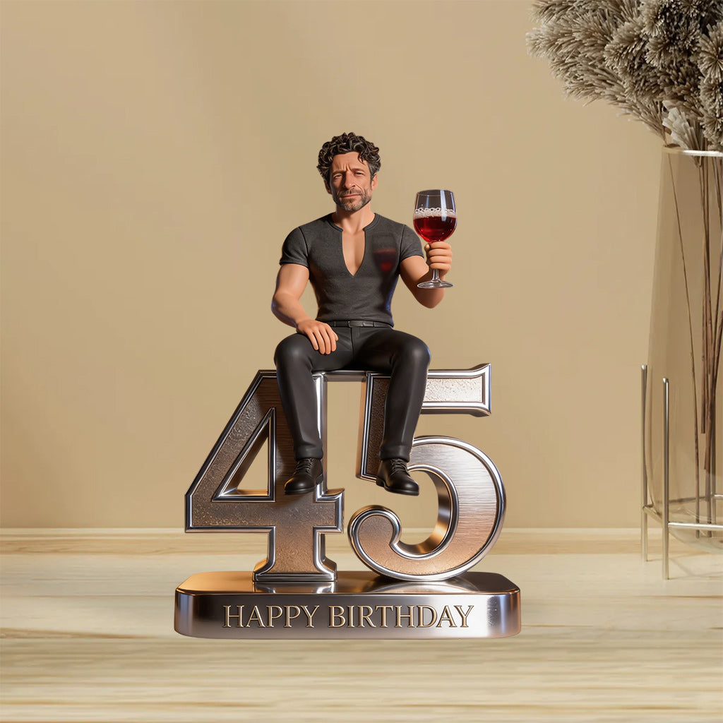 Custom Photo 21st Birthday Latina Woman Custom Shaped Acrylic Plaque, Gift for Her