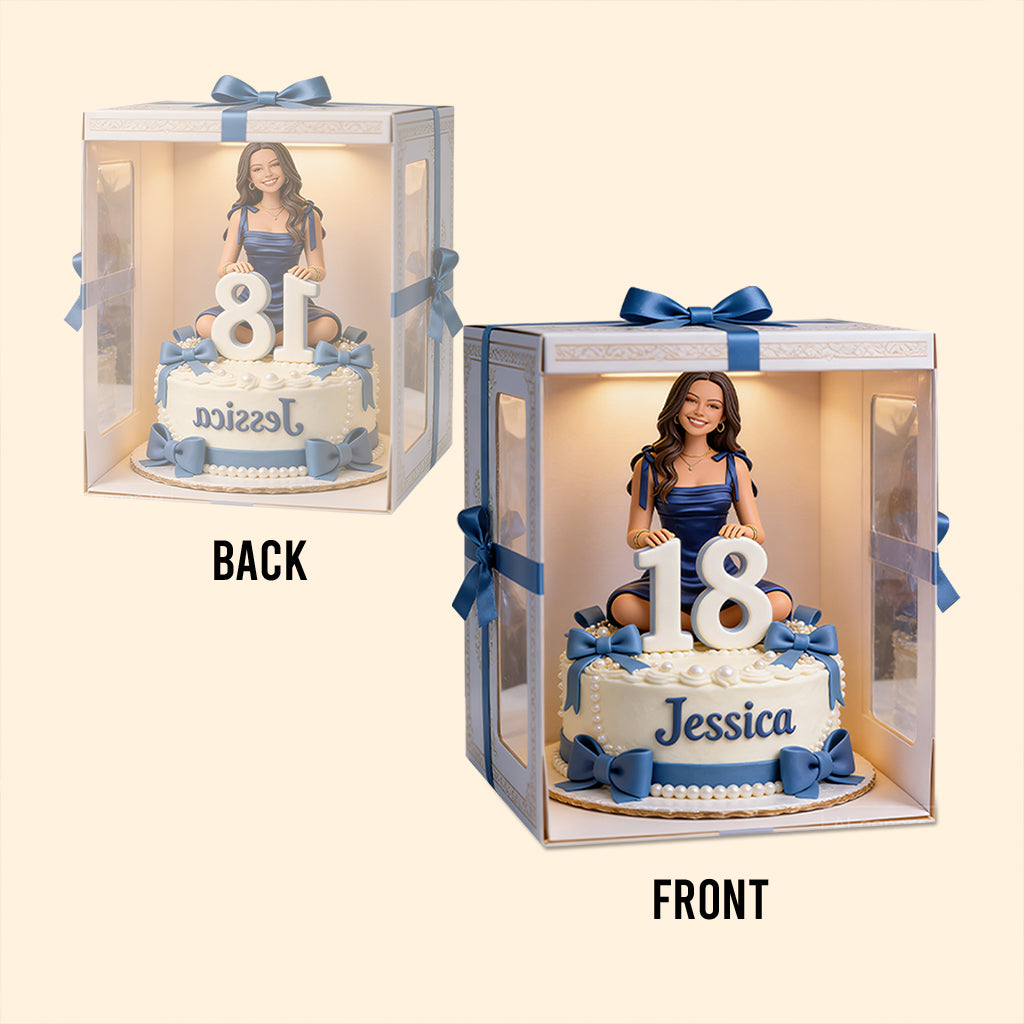 Personalized 21st Birthday Latina Woman Custom Shaped Acrylic Plaque Birthday Gift