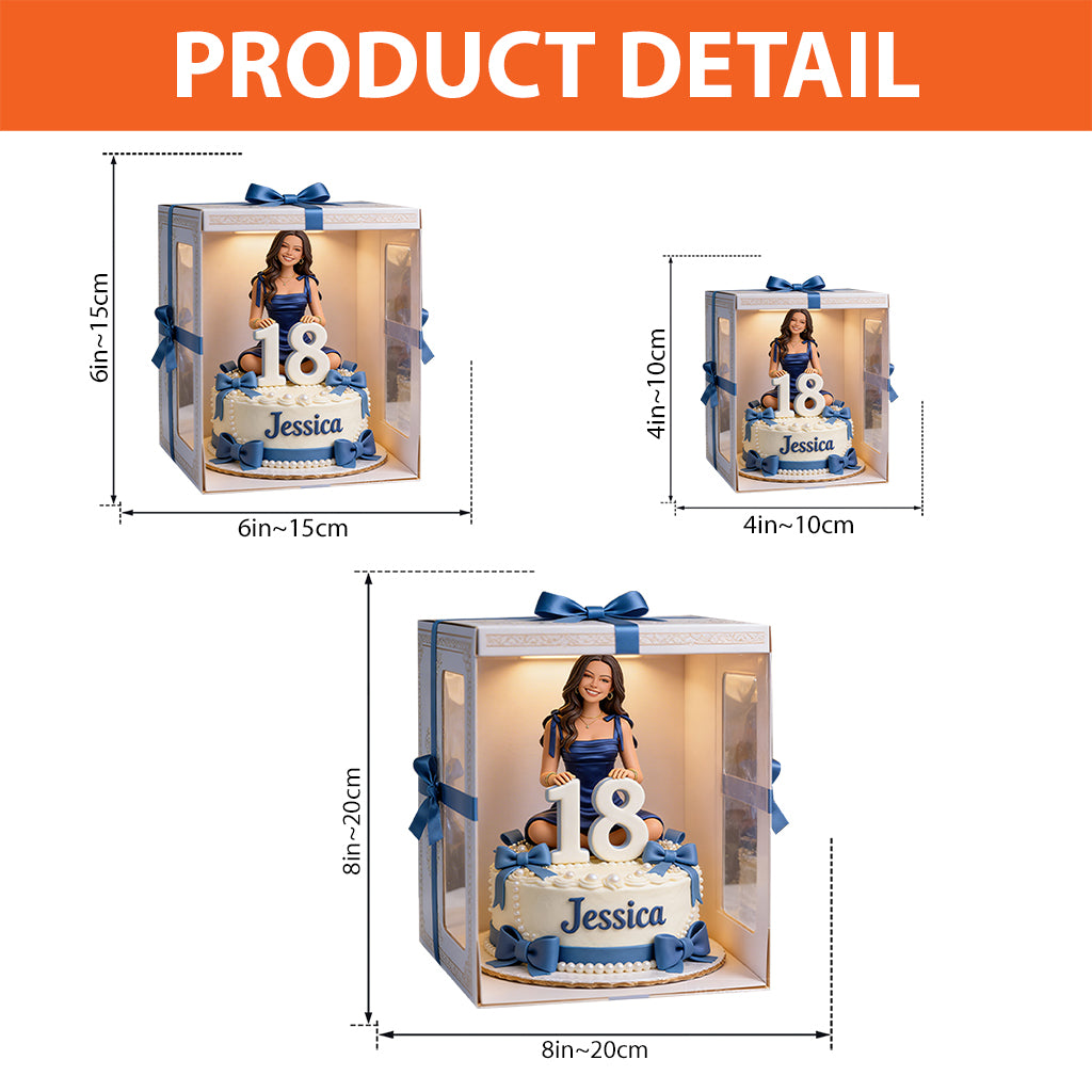 Personalized 21st Birthday Latina Woman Custom Shaped Acrylic Plaque Birthday Gift