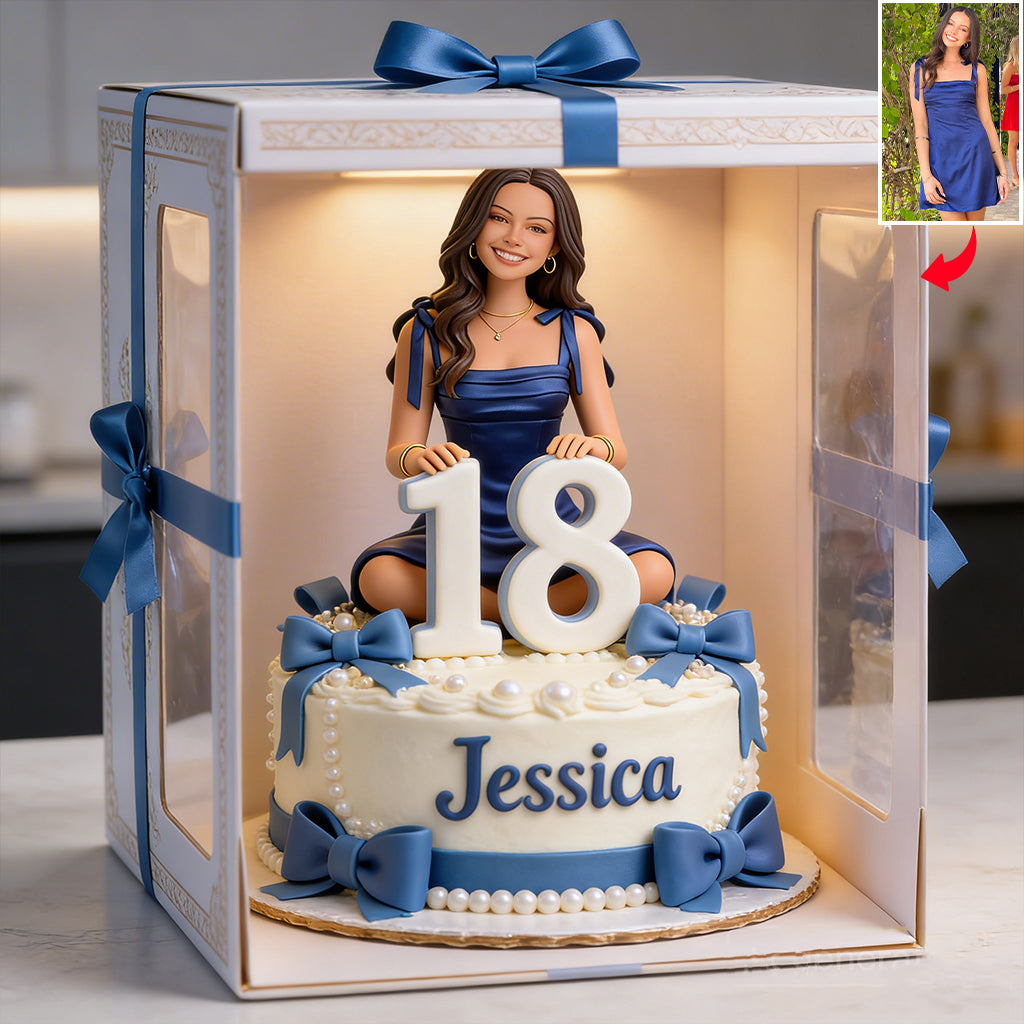 Personalized Birthday Little Latina Girl Custom Shaped Acrylic Plaque, Daughter Granddaughter Gift