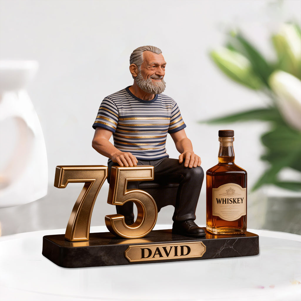 Personalized 50th Birthday Latina Man Custom Shaped Acrylic Plaque Gift for Dad Husband