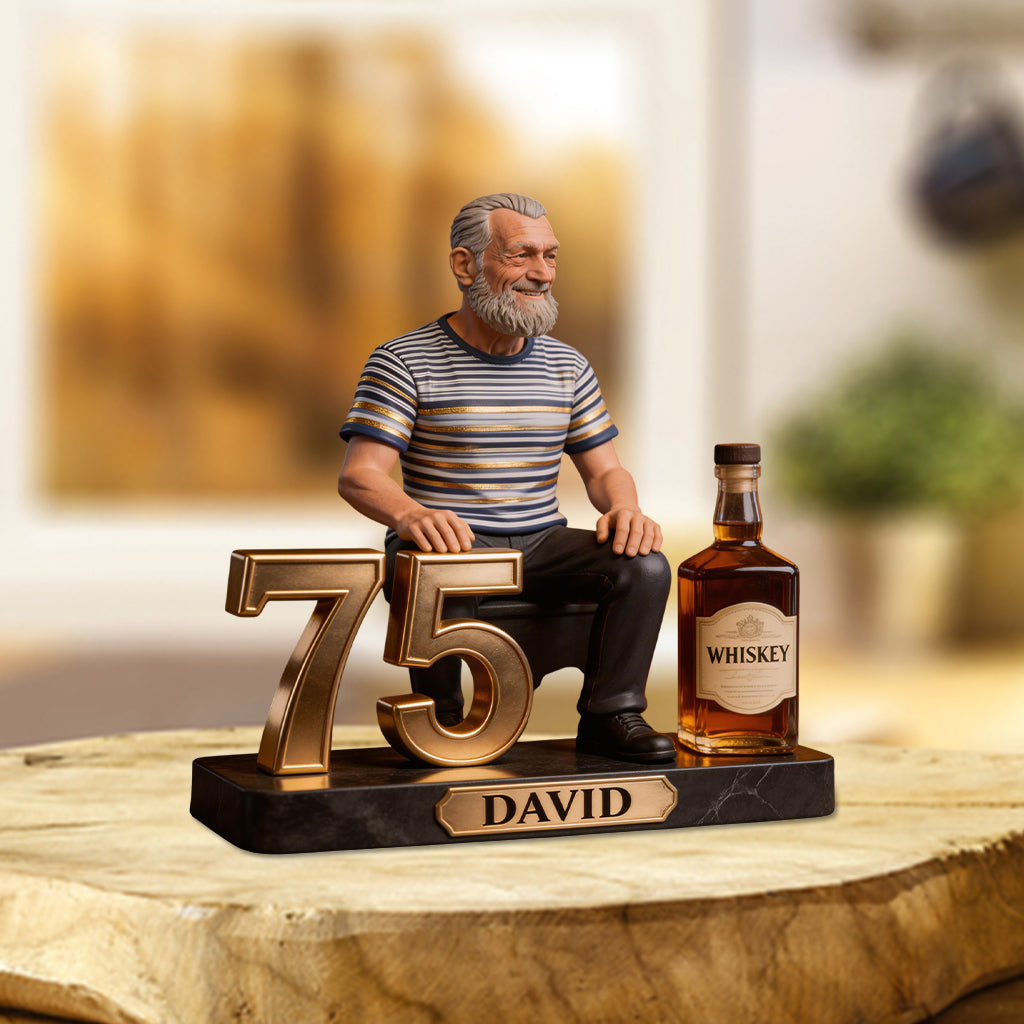 Personalized 50th Birthday Latina Man Custom Shaped Acrylic Plaque Gift for Dad Husband