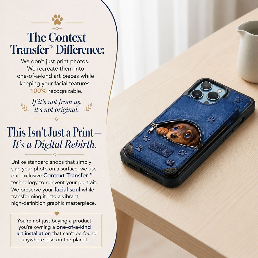 Personalized Long Fur Shih Tzu Wallet Phone Case Dog Lover Gift