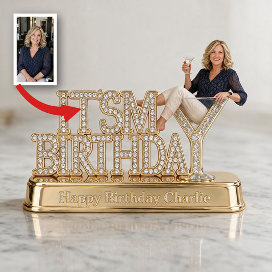 Personalized 50th Birthday Middle-Aged Woman Acrylic Plaque Birthday Gift