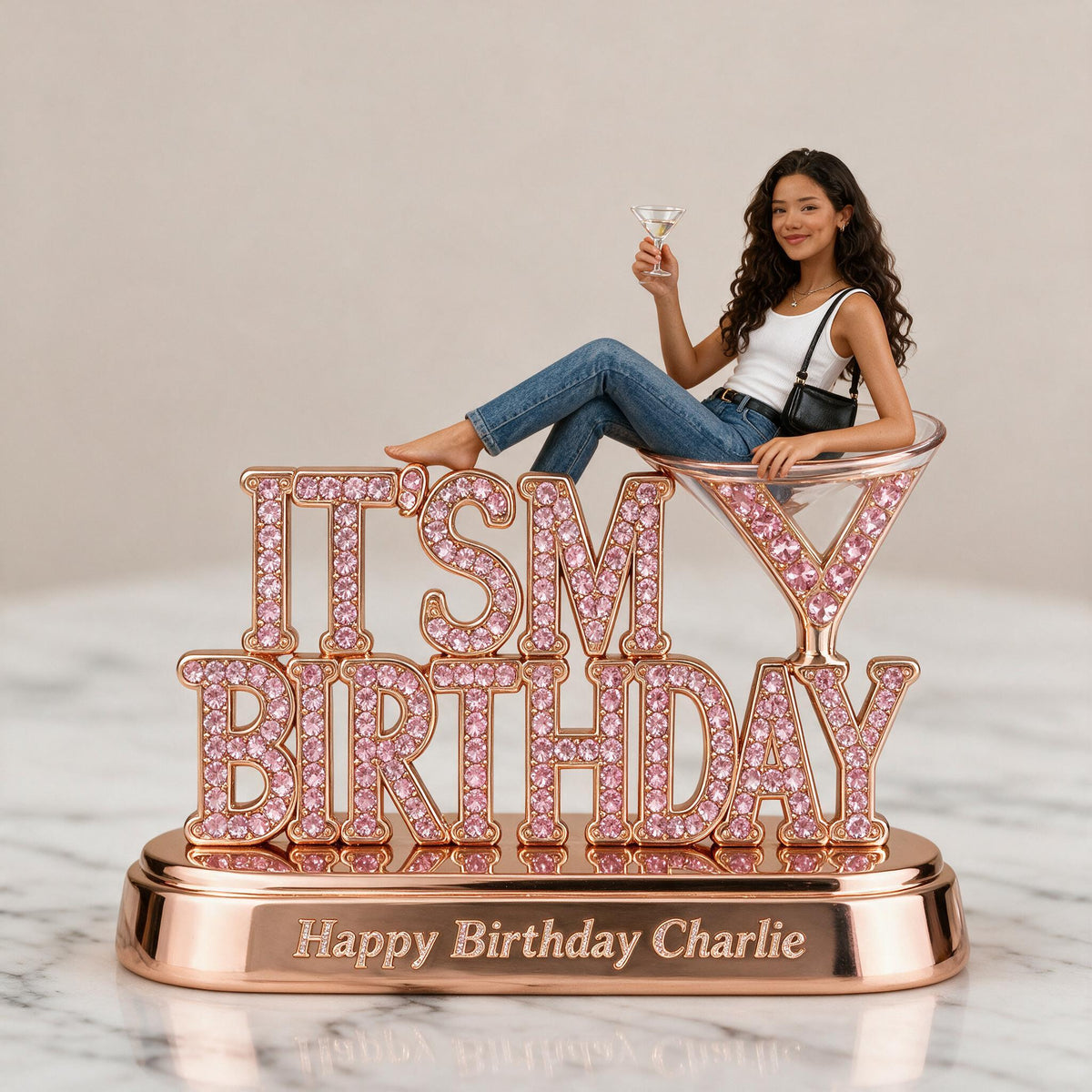 Personalized 21st Birthday Latina Woman Acrylic Plaque Birthday Gift