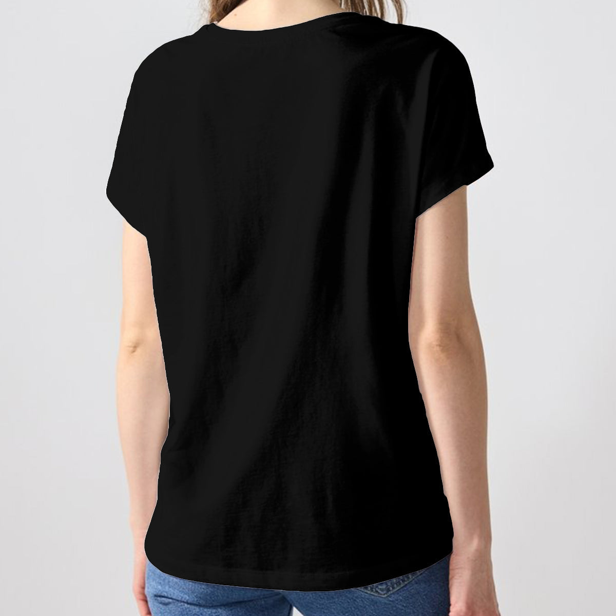 Personalized 45th Birthday Middle-Aged Woman V-Neck T-Shirt Gift