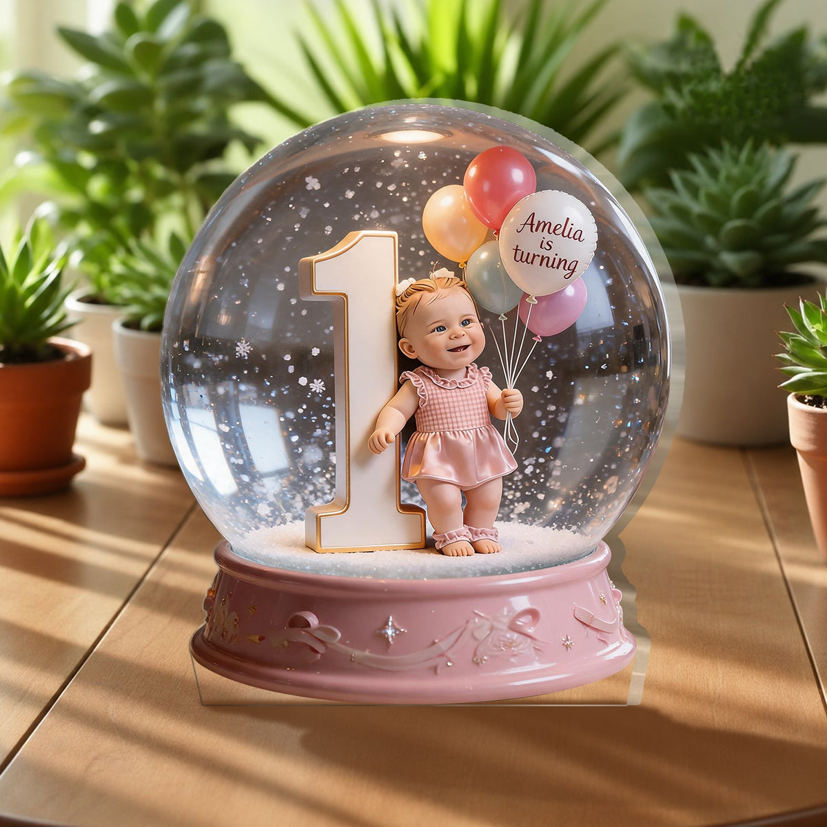 Personalized Birthday Little Boy Acrylic Plaque, Son Grandson Nephew Keepsake Gift