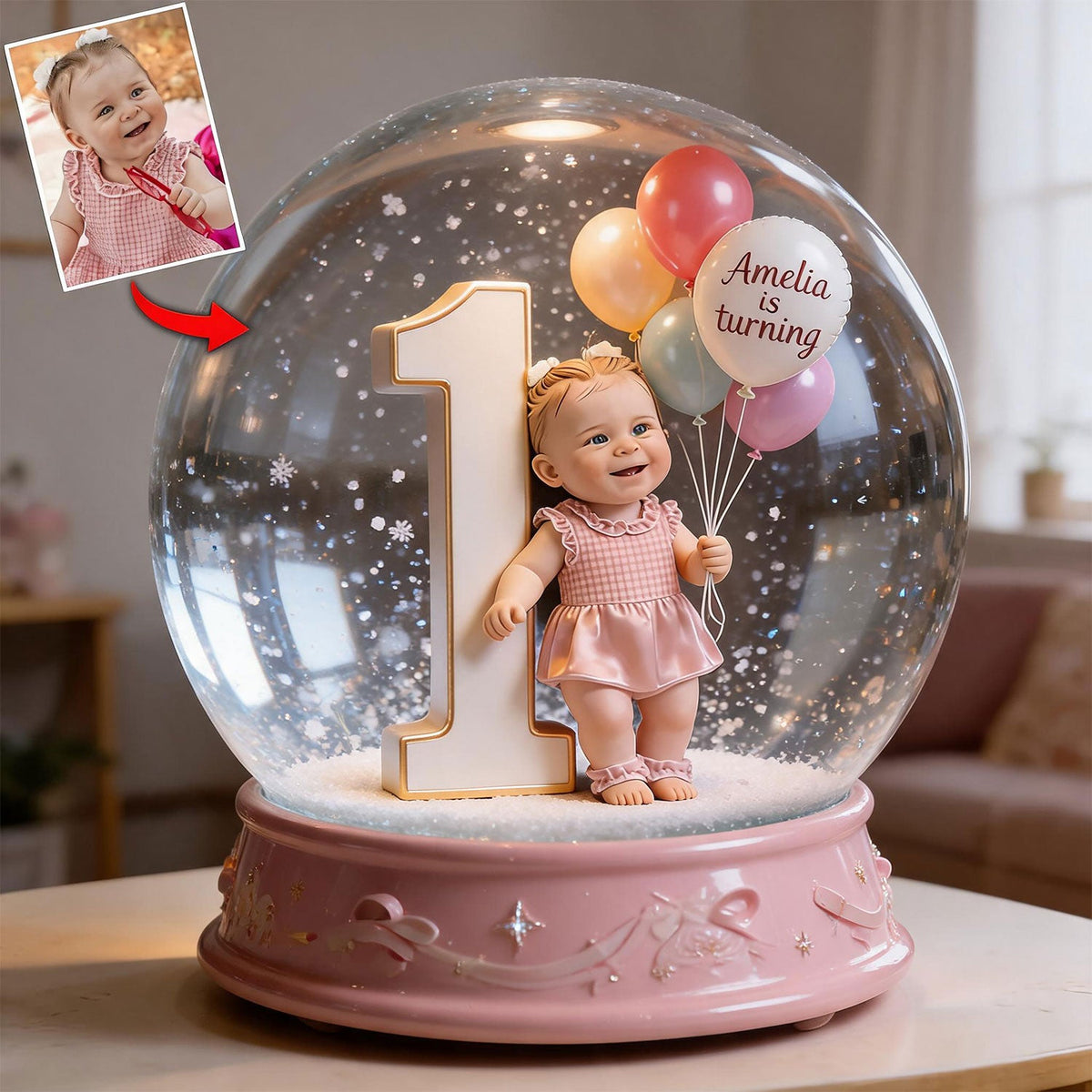 Personalized 45th Birthday Middle-Aged Black Woman Acrylic Plaque Gift