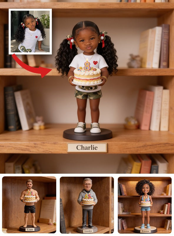 Personalized 8th Birthday Black Little Girl Custom Acrylic Plaque Gift for Daughter Granddaughter Niece