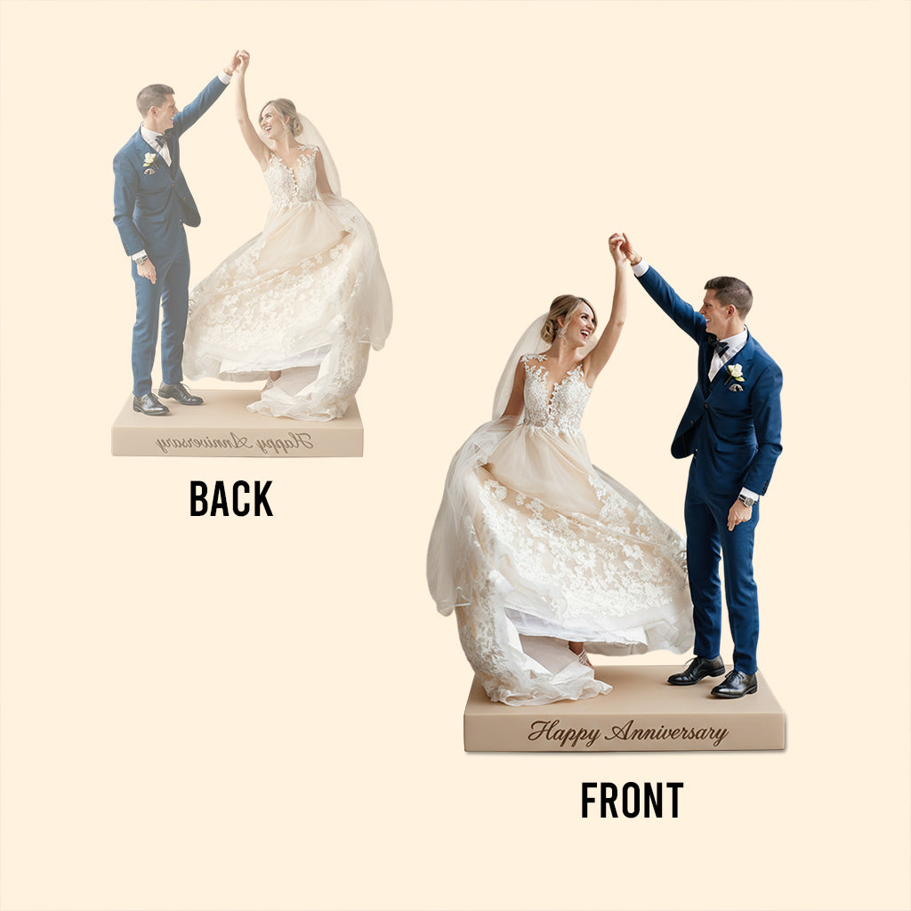 Custom Photo 30th Anniversary 1996 Middle-Aged Couple Custom Shaped Acrylic Plaque Keepsake Gift