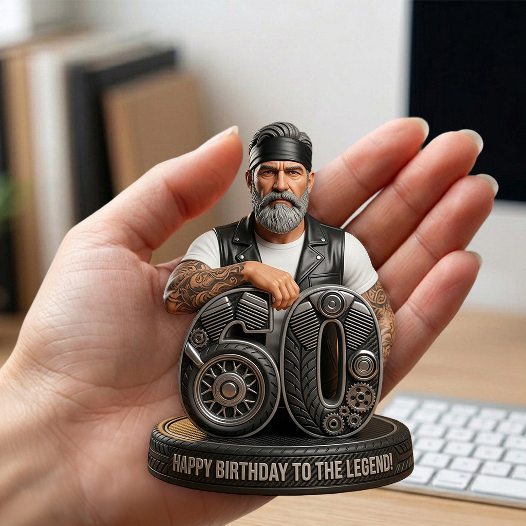 Personalized Birthday Latino Little Boy 3D Figurine, Custom Gift for Son Grandson Nephew