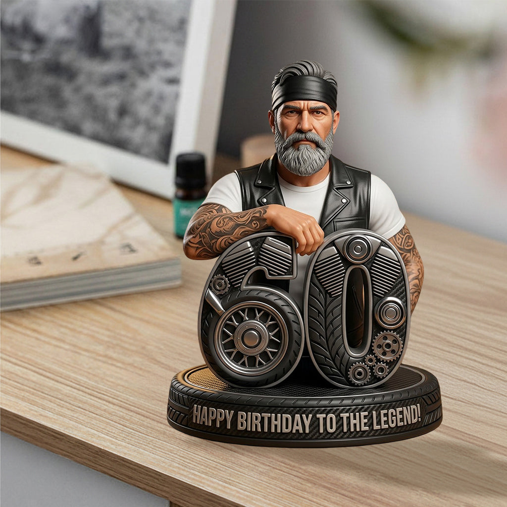 Personalized Birthday Little Boy 3D Figurine Custom Gift for Son Grandson