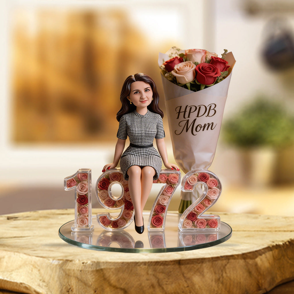 Personalized 18th Birthday Little Girl Custom Acrylic Plaque Gift for Daughter Granddaughter Niece
