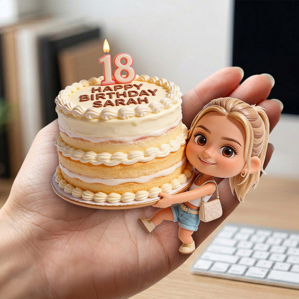 Personalized 8th Birthday Latino Little Boy 3D Figurine Gift for Son Grandson