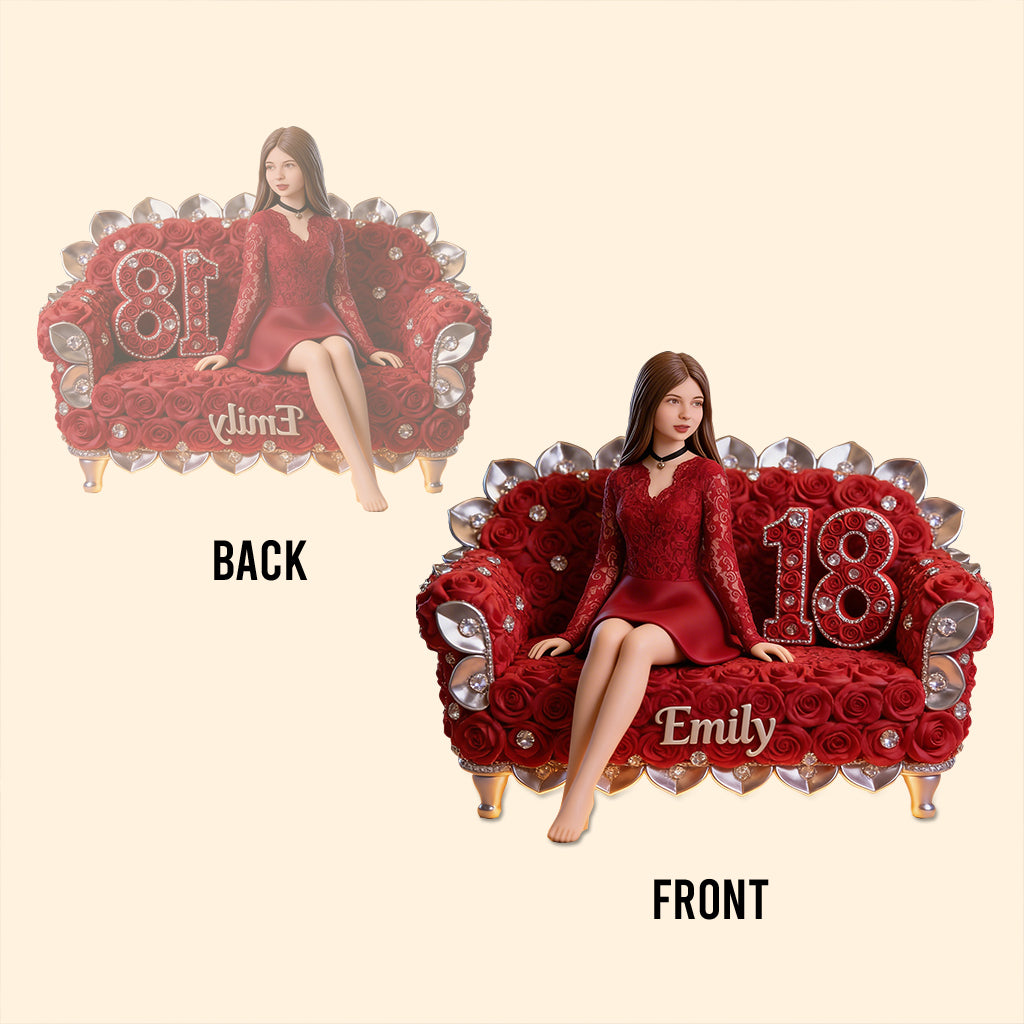 Personalized 25th Birthday Latina Woman Custom Shaped Acrylic Plaque Gift for Her