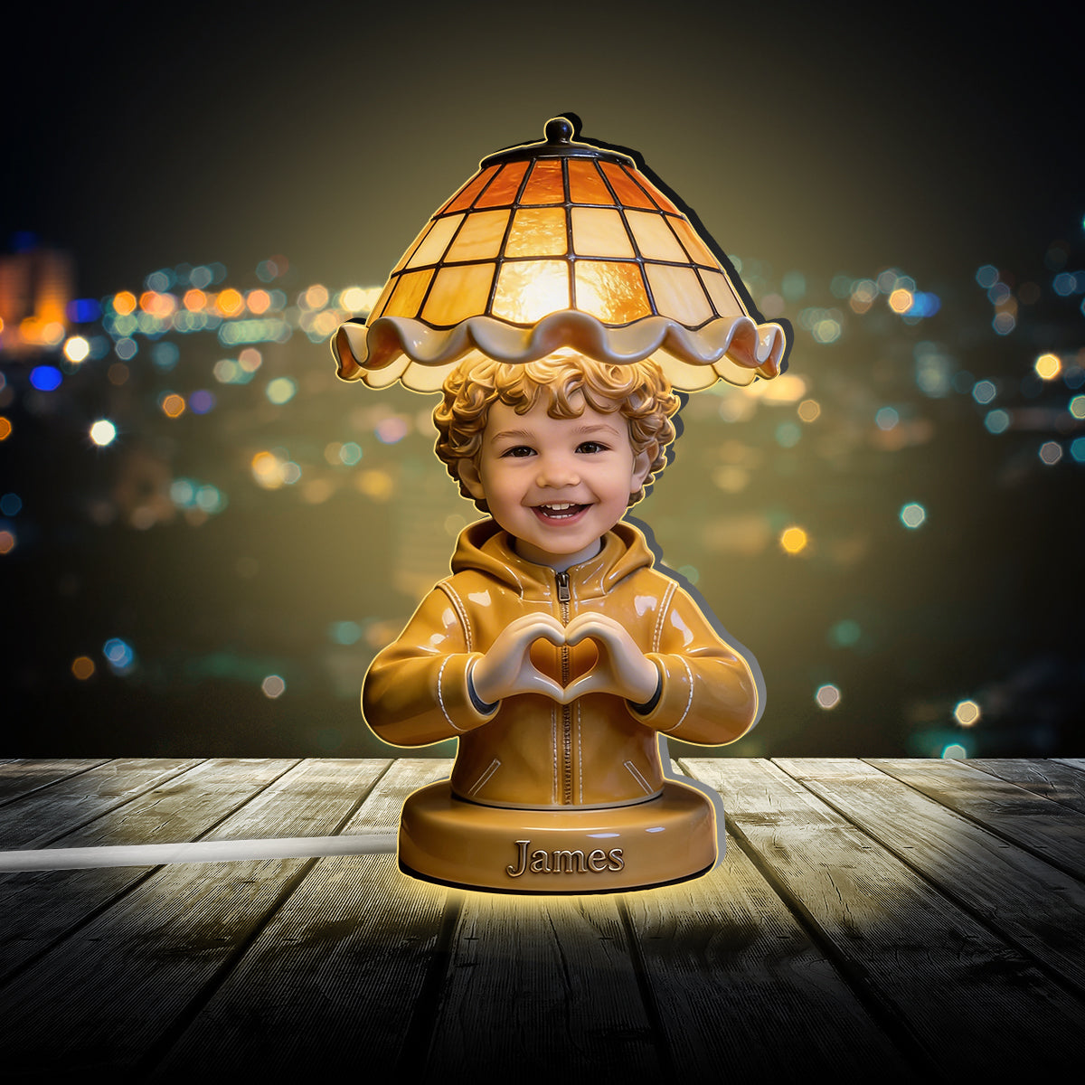 Personalized Latina Little Girl Acrylic LED Night Light Daughter Granddaughter Niece Gift