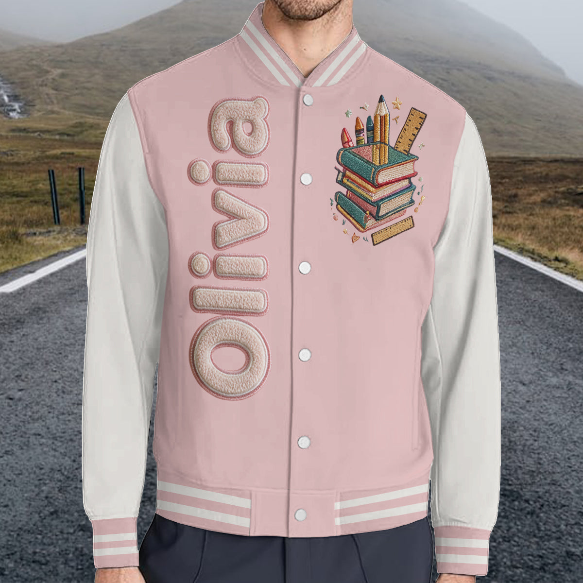 Personalized Latino Little Boy Custom Name Kids Varsity Jacket Son Grandson Gift