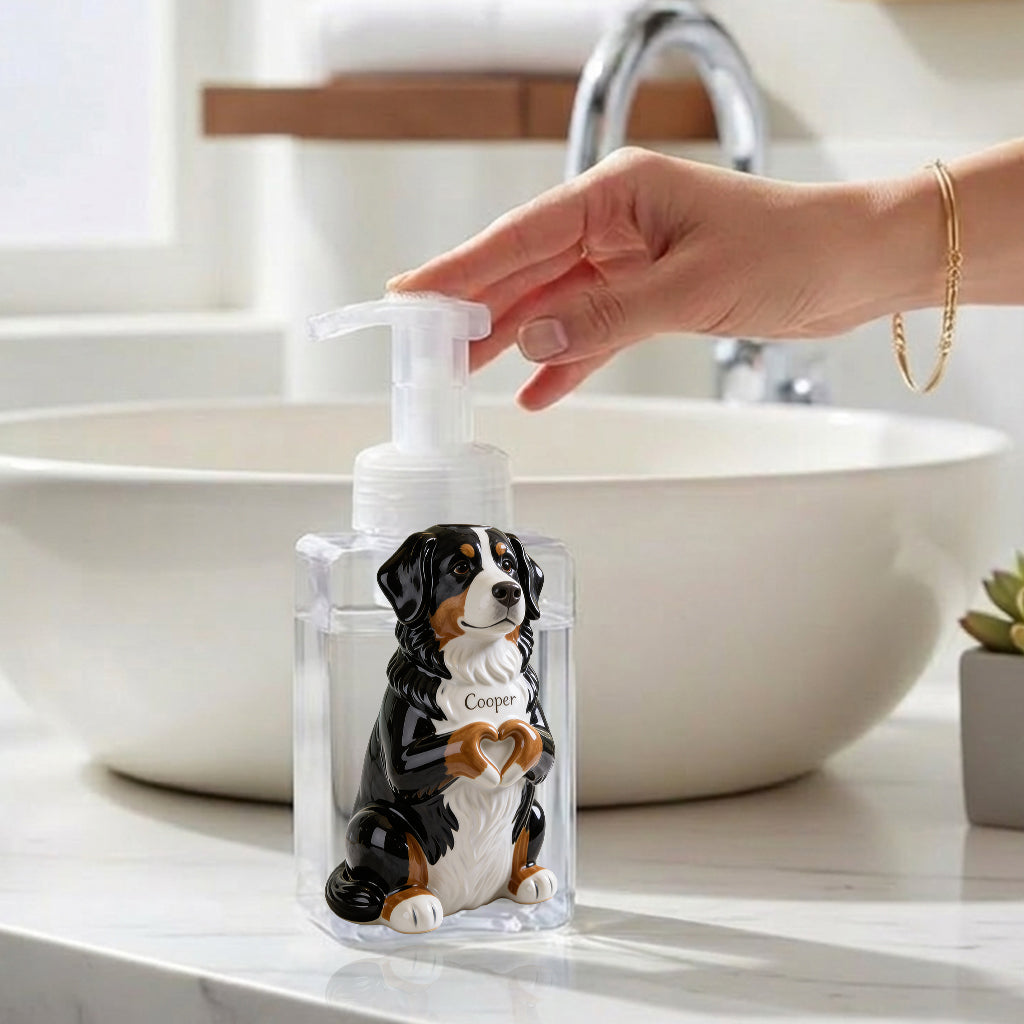 Personalized Yellow Labrador Retriever Soap Dispenser Bathroom Home Decor
