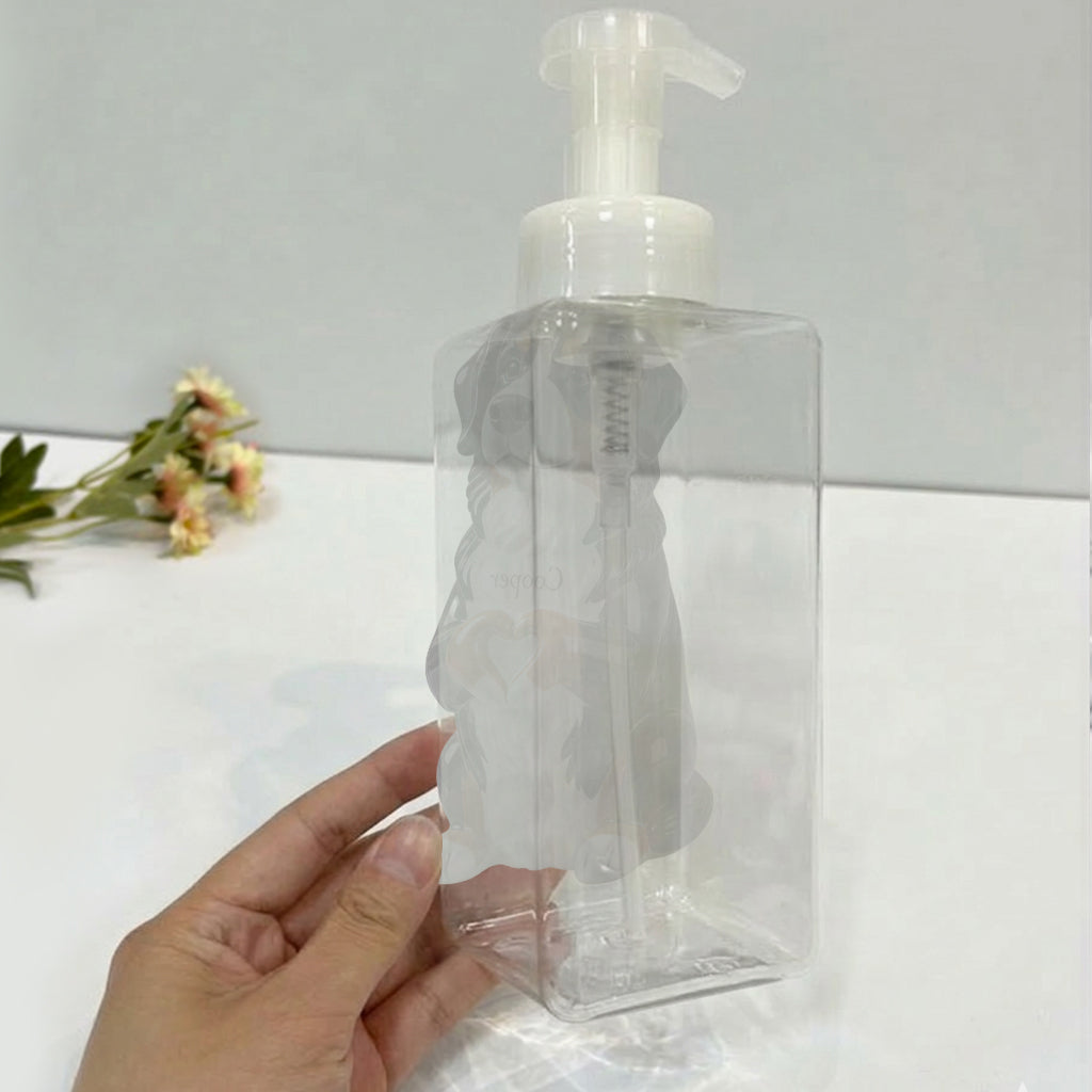 Personalized Siberian Husky Soap Dispenser Pet Lover Bathroom Gift
