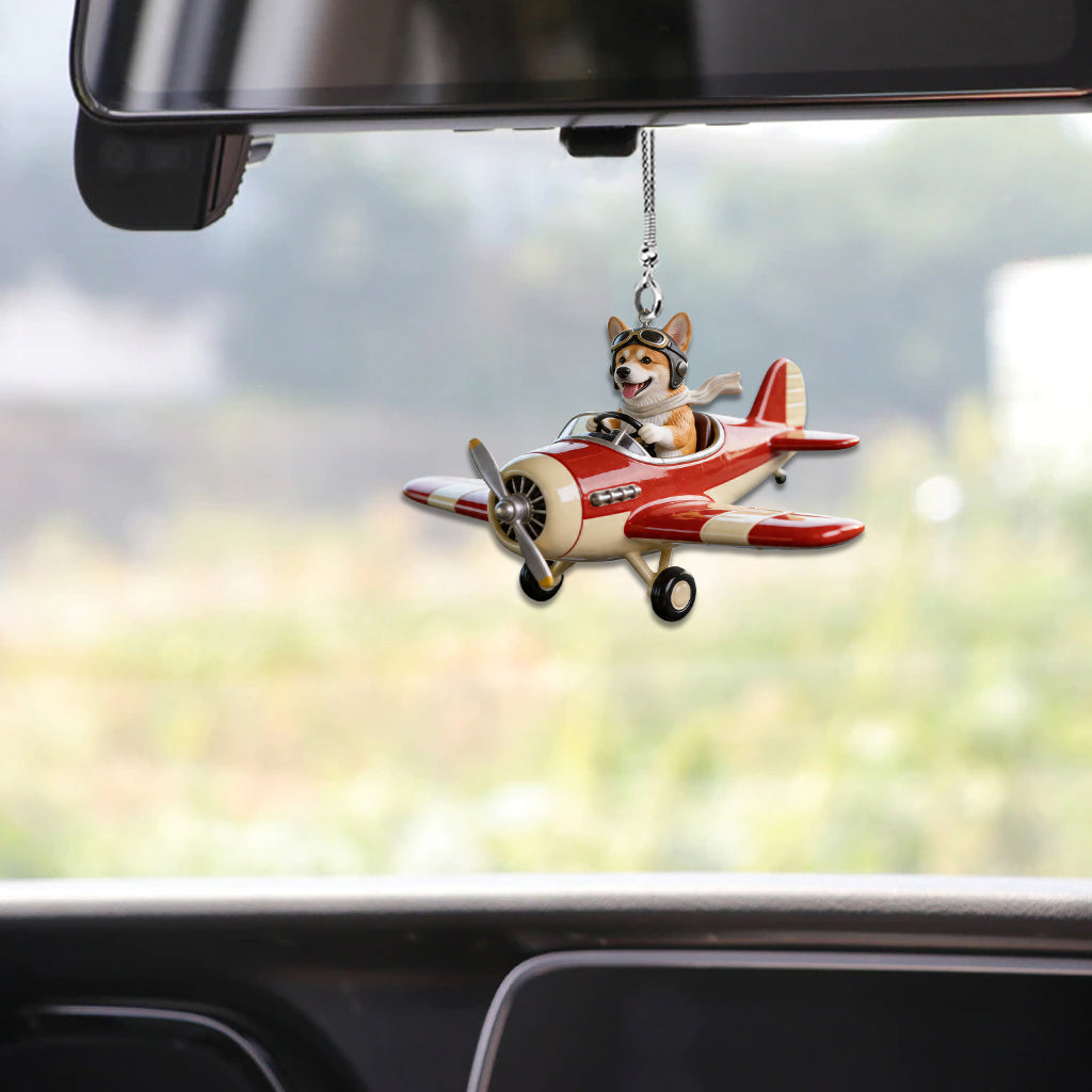 Custom Photo Siberian Husky Car Ornament Dog Lover Gift