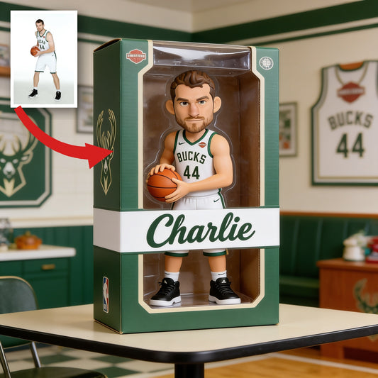 Personalized Man Basketball Player Custom Shaped Acrylic Plaque Sports Fan Gift
