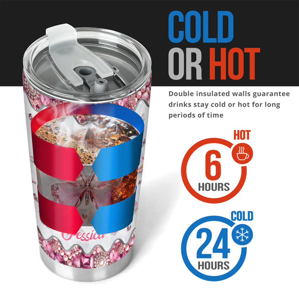 Love Butterflies - Personalized Butterfly Tumbler