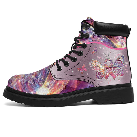 Breast Cancer Awareness Breast Cancer Awareness All Season Boots 0622