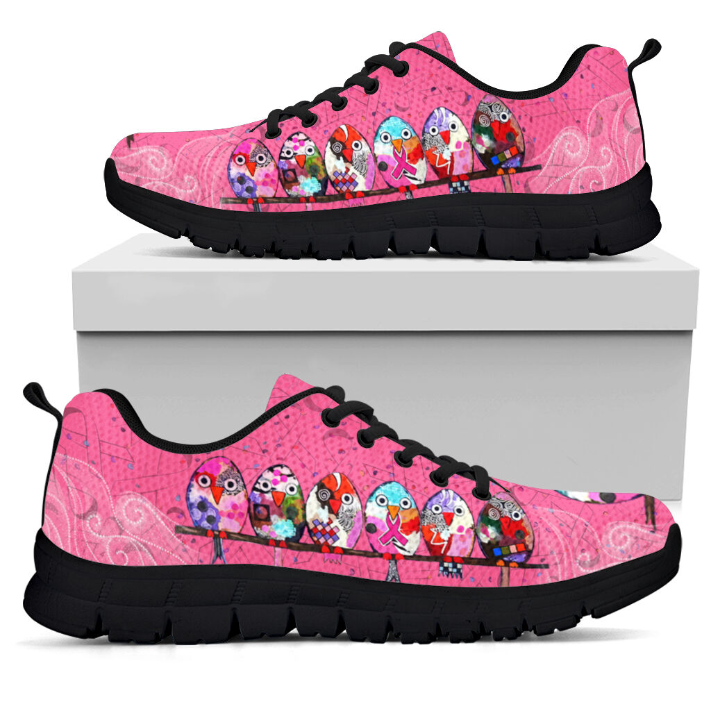No One Fight Alone Breast Cancer Awareness Breast Cancer Awareness Sneakers 0622
