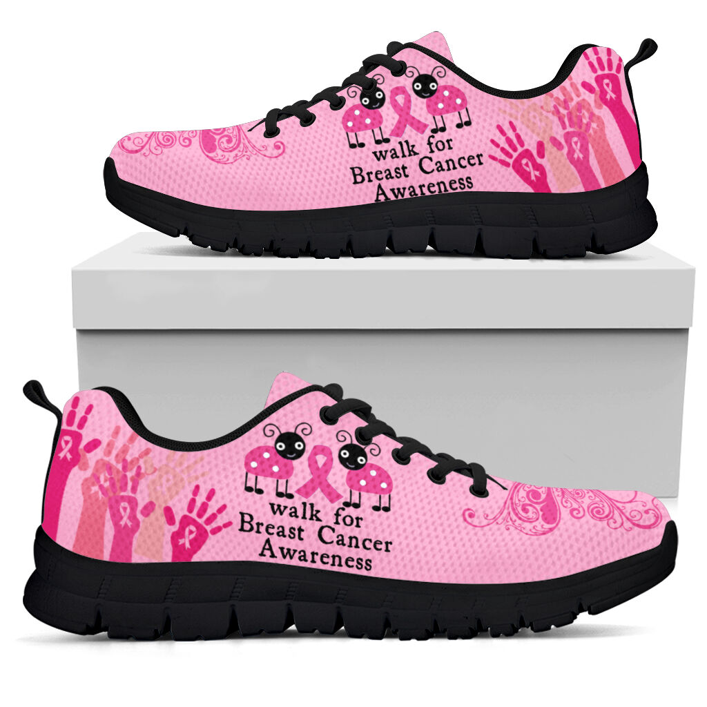 Walk For Breast Cancer Awareness Breast Cancer Awareness Sneakers 0622