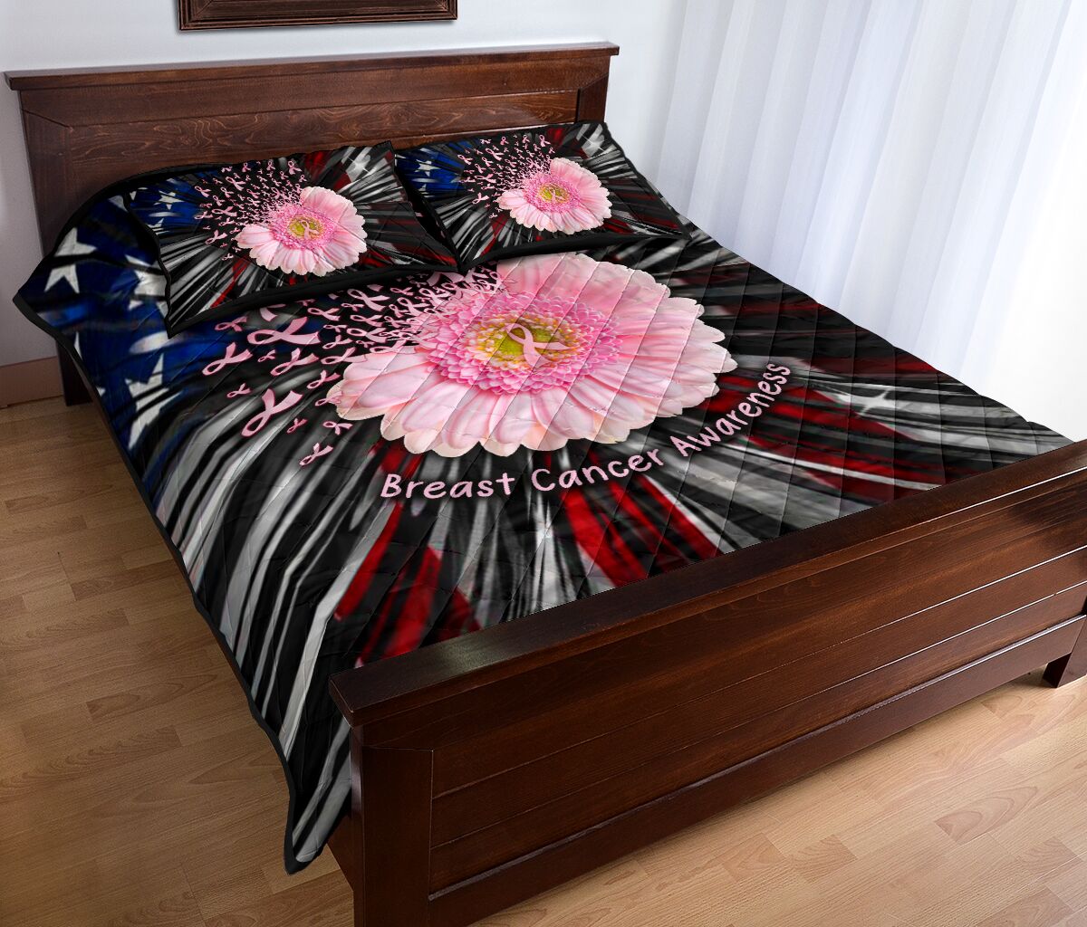 Breast Cancer Awareness Breast Cancer Awareness Quilt Set 0622