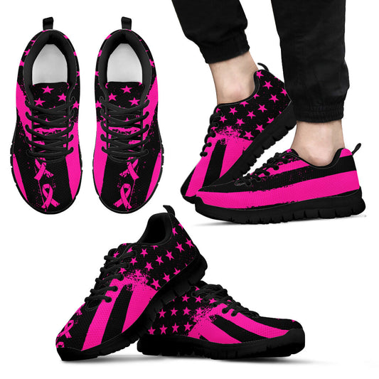 Breast Cancer Warrior Breast Cancer Awareness Sneakers 0622