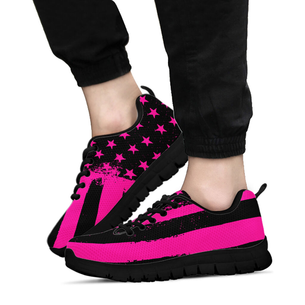 Breast Cancer Warrior Breast Cancer Awareness Sneakers 0622