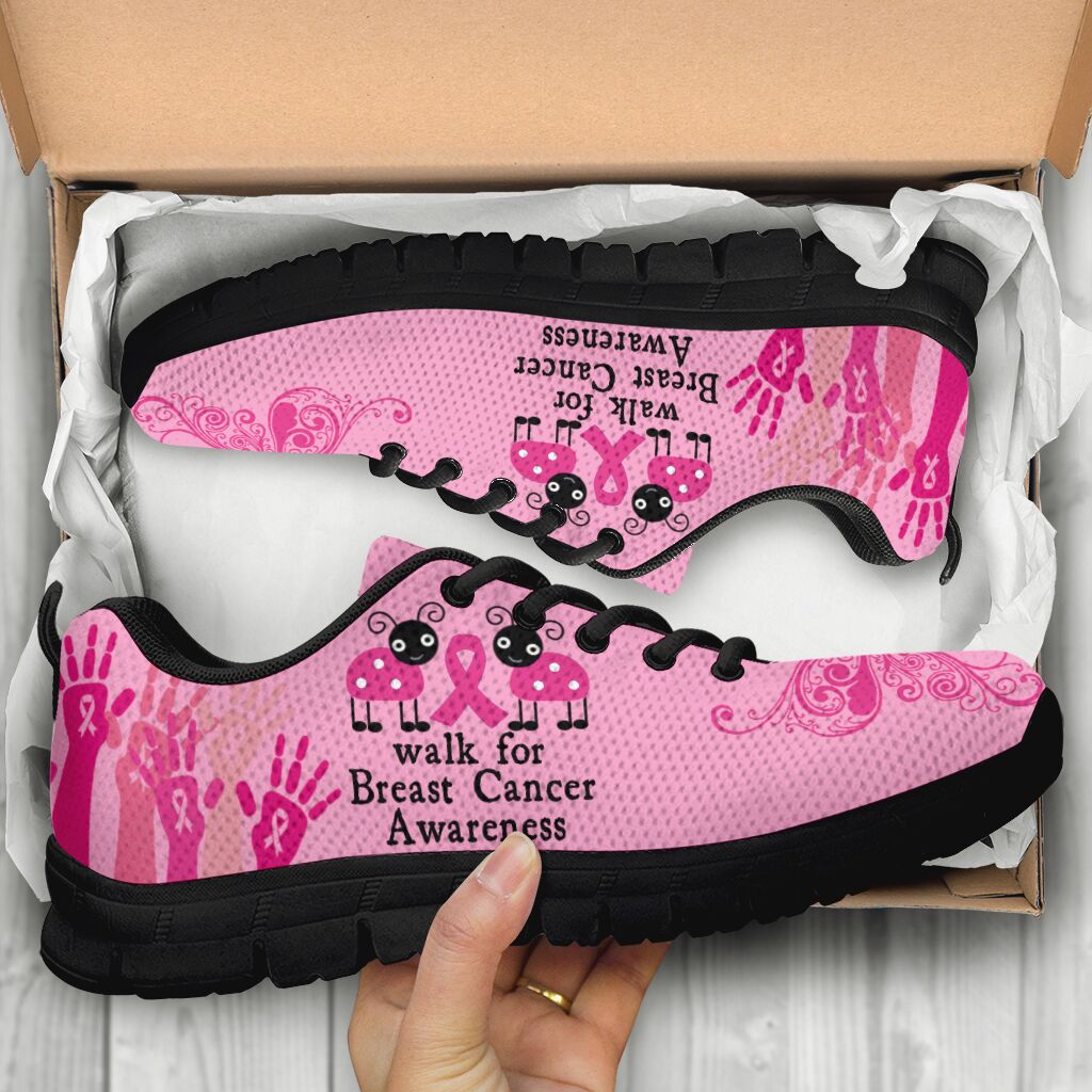 Walk For Breast Cancer Awareness Breast Cancer Awareness Sneakers 0622