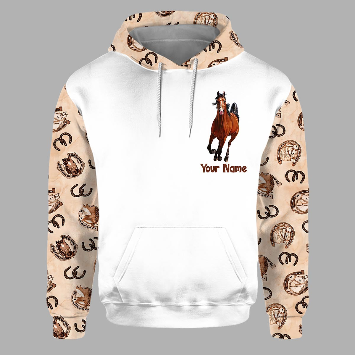 Rock Paper Scissors - Personalized Horse Hoodie and Leggings