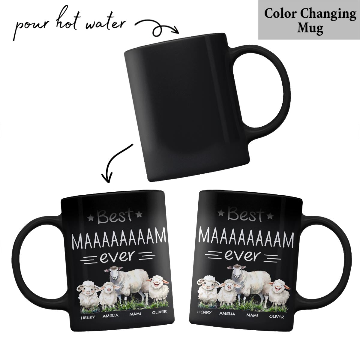 Best Dad Best Mom Ever - Gift for dad, mom - Personalized Mug