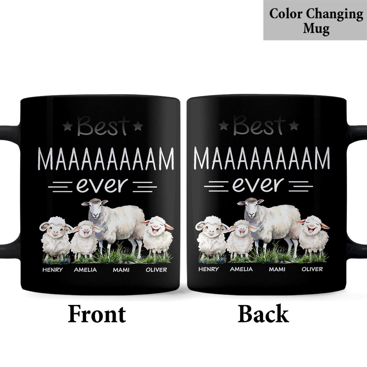 Best Dad Best Mom Ever - Gift for dad, mom - Personalized Mug