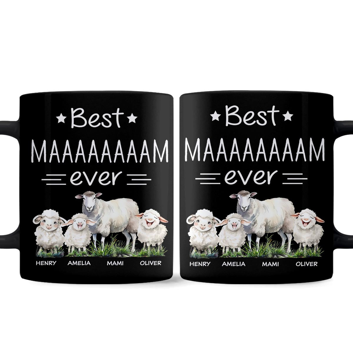 Best Dad Best Mom Ever - Gift for dad, mom - Personalized Mug