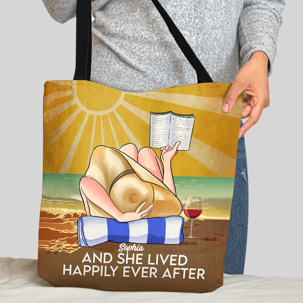 Salty Lil' Beach - Personalized Sea Lover Tote Bag