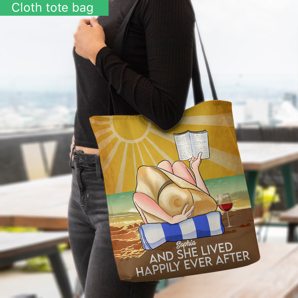 Salty Lil' Beach - Personalized Sea Lover Tote Bag