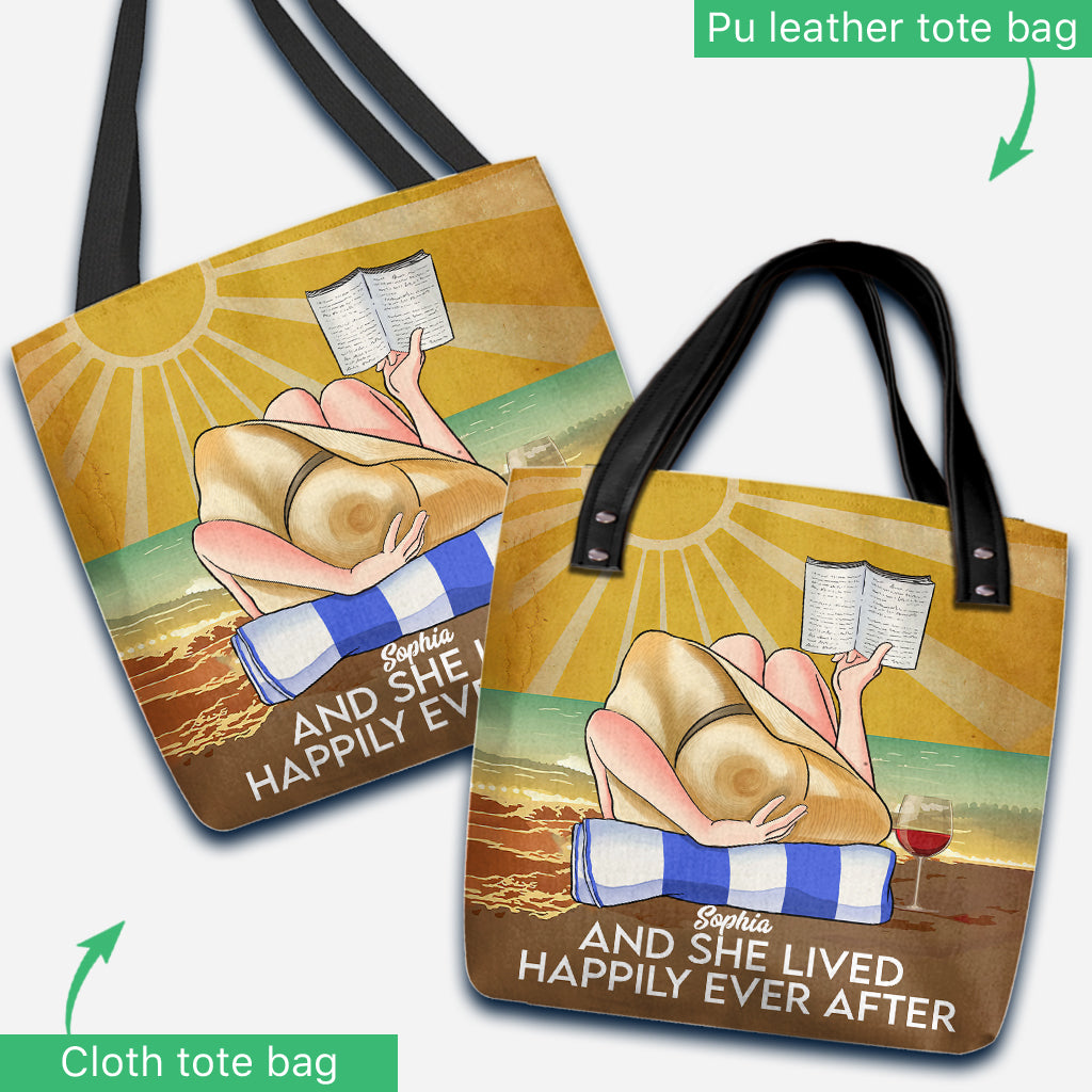 Salty Lil' Beach - Personalized Sea Lover Tote Bag
