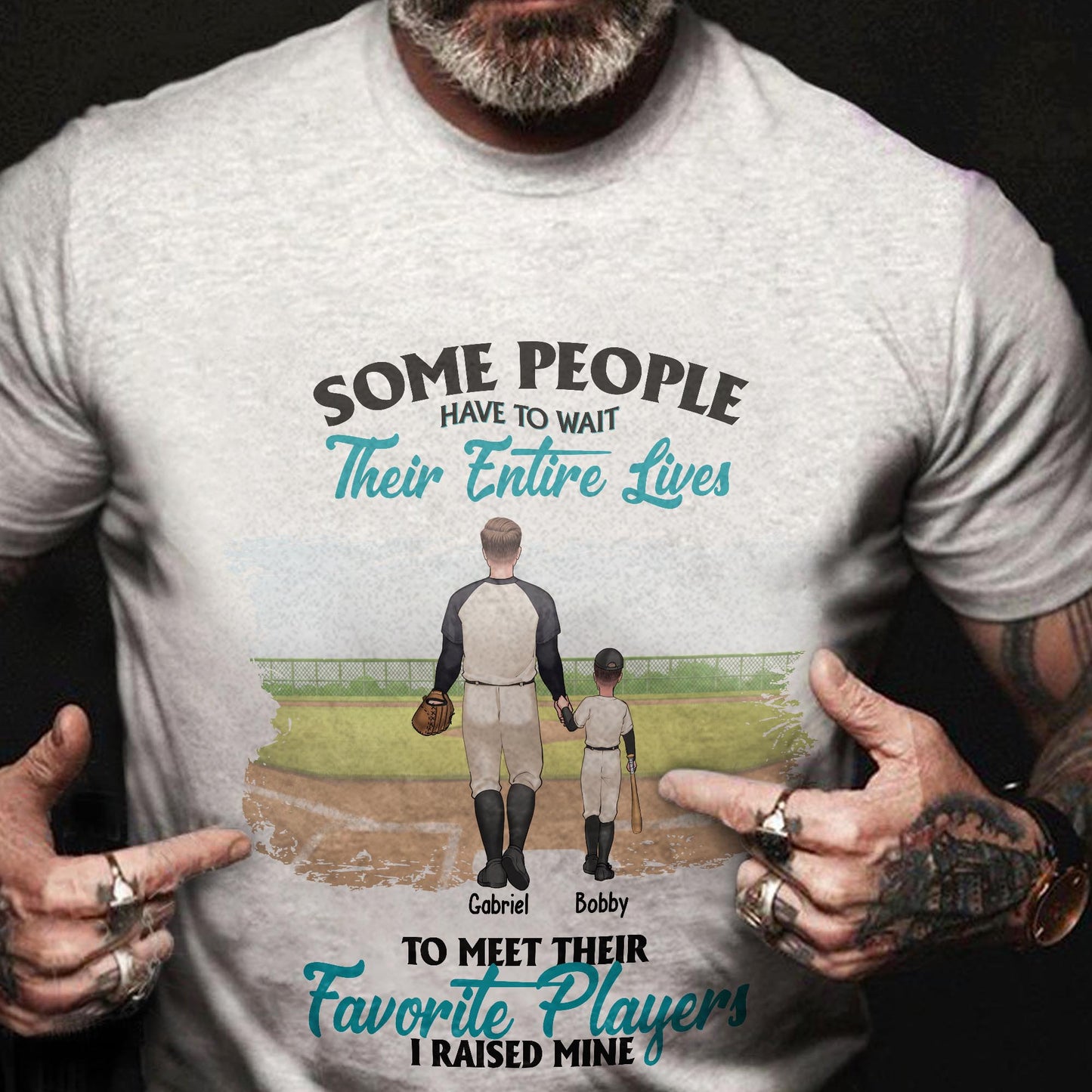 My Favorite Player - Personalized Baseball T-shirt and Hoodie