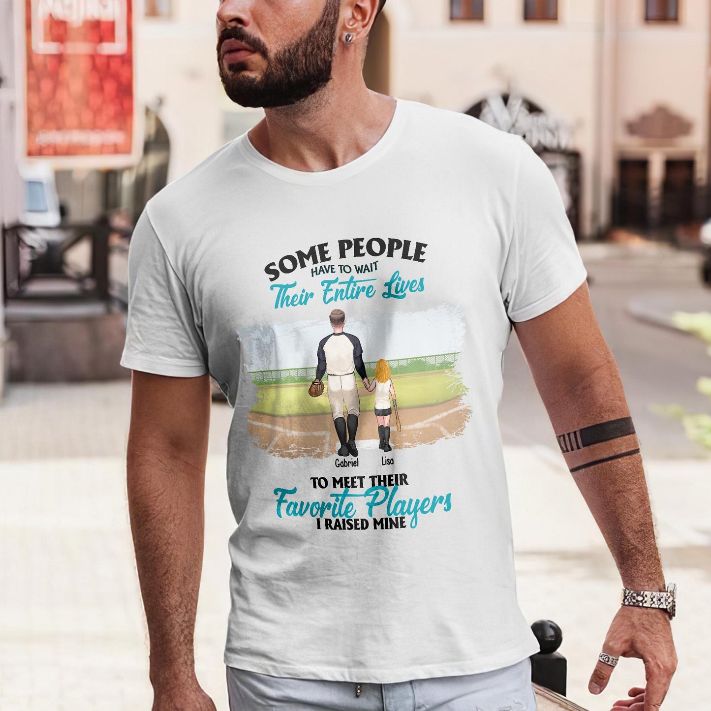 My Favorite Player - Personalized Baseball T-shirt and Hoodie