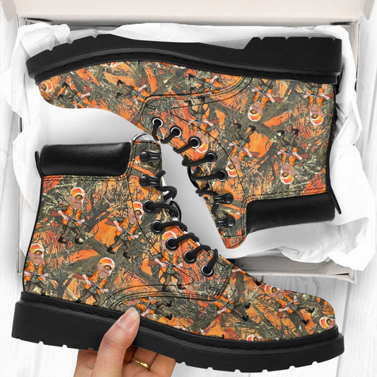 Photo Inserted Hunter - Personalized Hunting All Season Boots