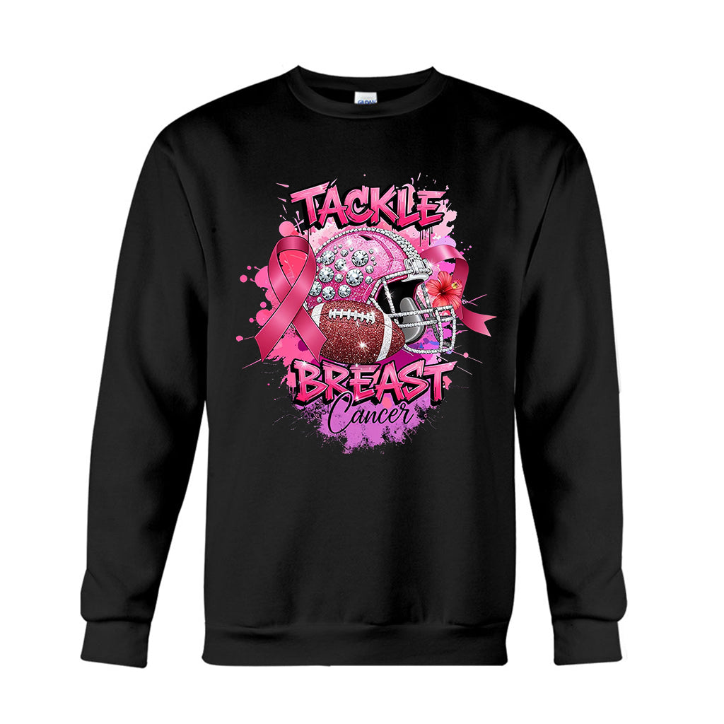 Tackle Breast Cancer - Breast Cancer Awareness T-shirt And Hoodie